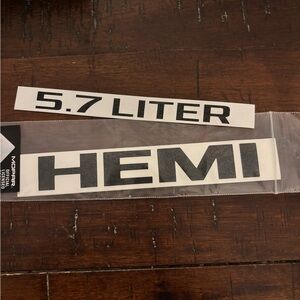 Mopar Black Official Licensed Decal